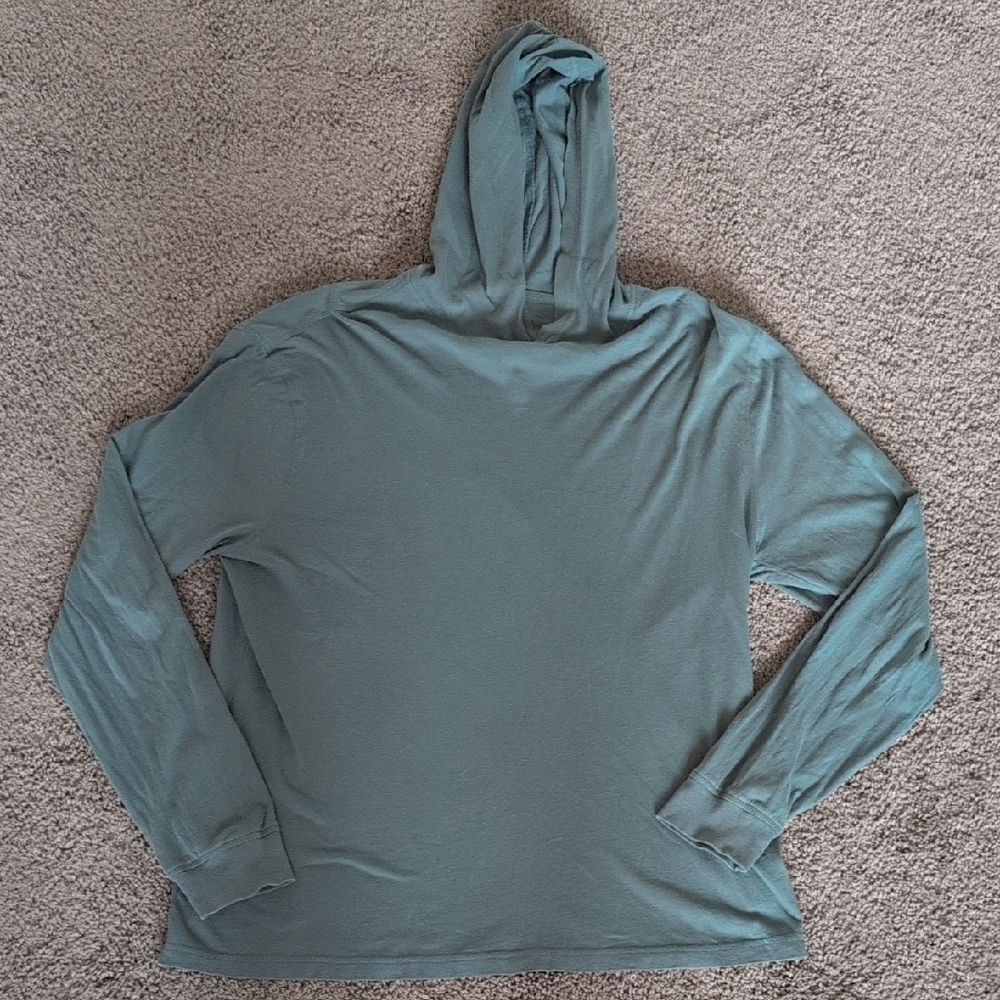 Green Long Sleeve Hoodie